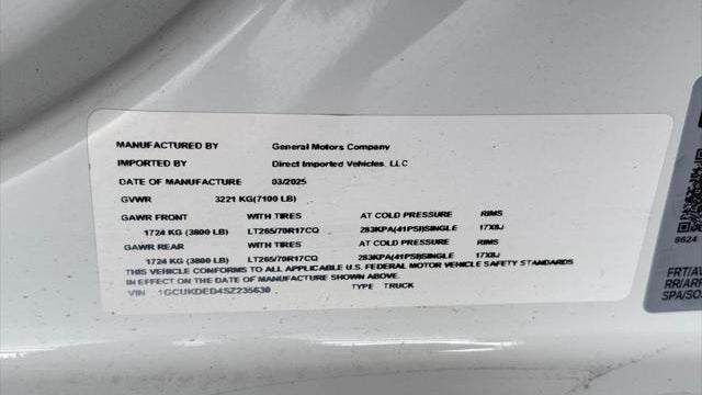2025 Chevrolet Silverado 1500 LT