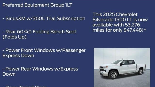 2025 Chevrolet Silverado 1500 LT