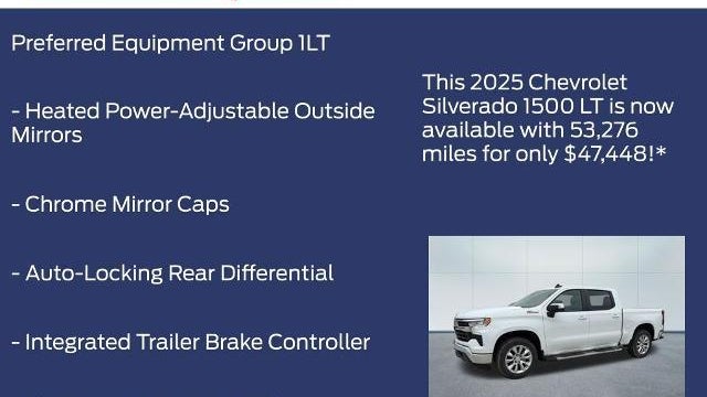 2025 Chevrolet Silverado 1500 LT