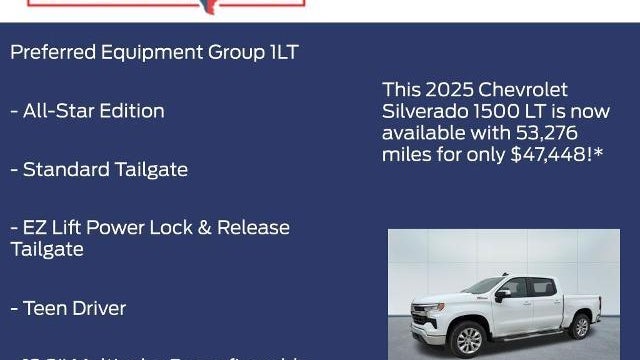 2025 Chevrolet Silverado 1500 LT