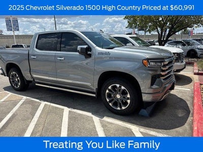 2025 Chevrolet Silverado 1500 4X4 High Country 4DR Crew Cab 5.8 FT. SB