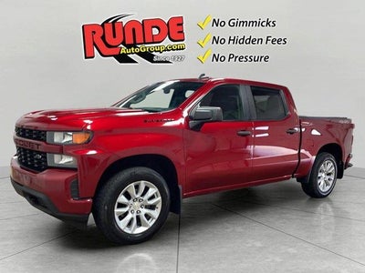 2021 Chevrolet Silverado 1500 4X4 Custom 4DR Crew Cab 5.8 FT. SB