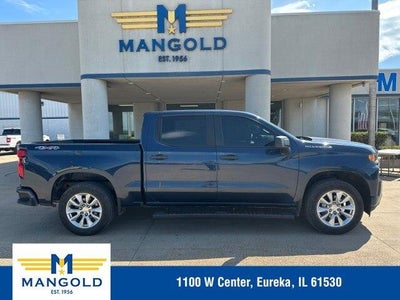 2020 Chevrolet Silverado 1500 4X4 Custom 4DR Crew Cab 5.8 FT. SB