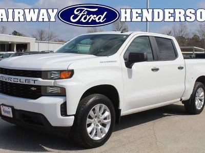 2020 Chevrolet Silverado 1500 4X4 Custom 4DR Crew Cab 5.8 FT. SB