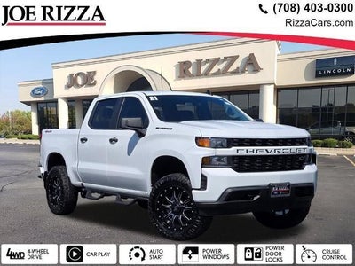 2021 Chevrolet Silverado 1500 4X4 Custom 4DR Crew Cab 5.8 FT. SB