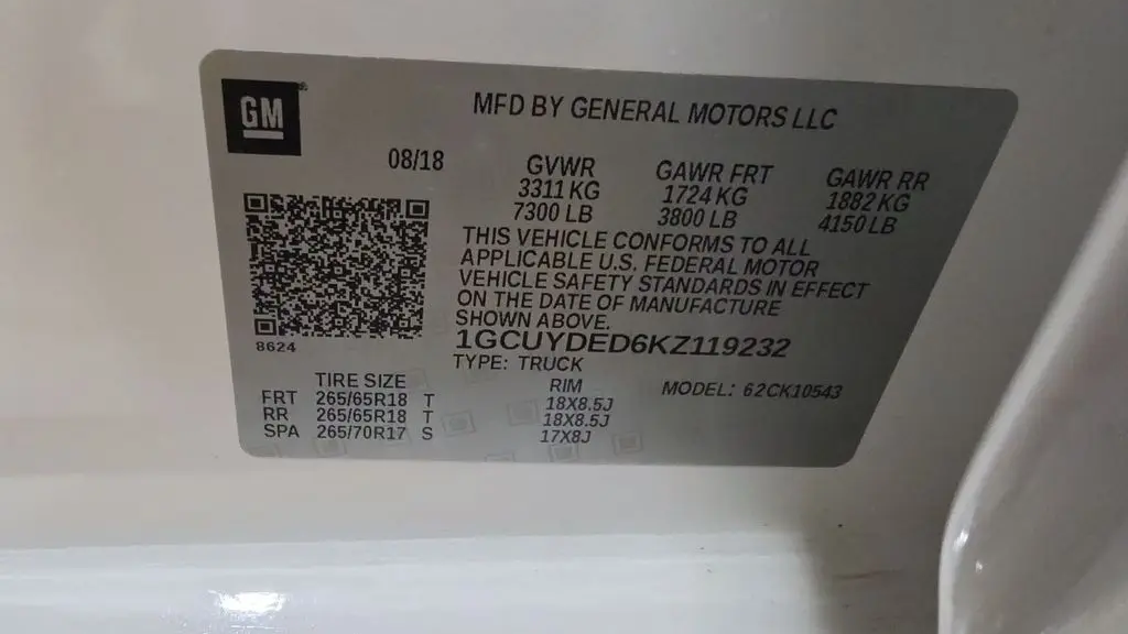 2019 Chevrolet Silverado 1500 LT