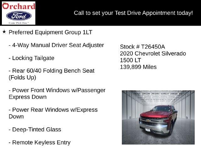 2020 Chevrolet Silverado - $19,950