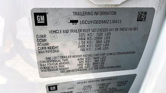 2021 Chevrolet Silverado 1500 LTZ