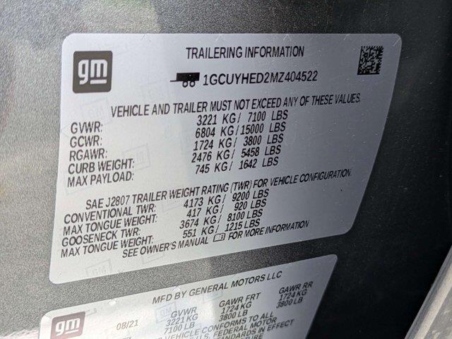 2021 Chevrolet Silverado - $36,199