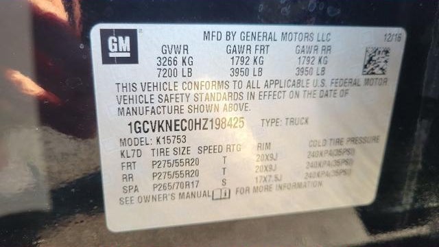 2017 Chevrolet Silverado 1500 LS