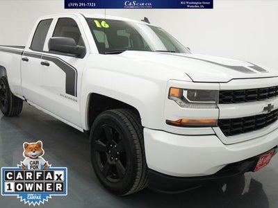 2016 Chevrolet Silverado 1500 4X4 Custom 4DR Double Cab 6.5 FT. SB