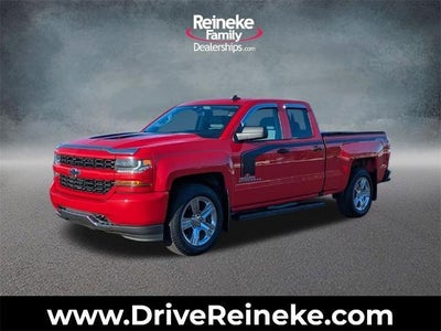 2018 Chevrolet Silverado 1500 4X4 Custom 4DR Double Cab 6.5 FT. SB
