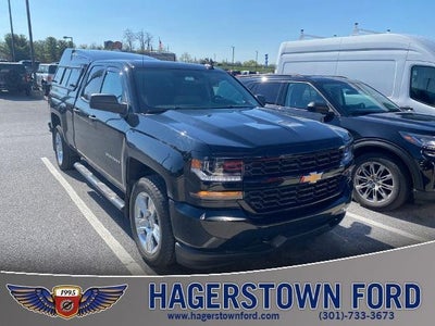 2018 Chevrolet Silverado 1500 4X4 Custom 4DR Double Cab 6.5 FT. SB