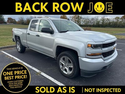 2018 Chevrolet Silverado 1500 4X4 Custom 4DR Double Cab 6.5 FT. SB