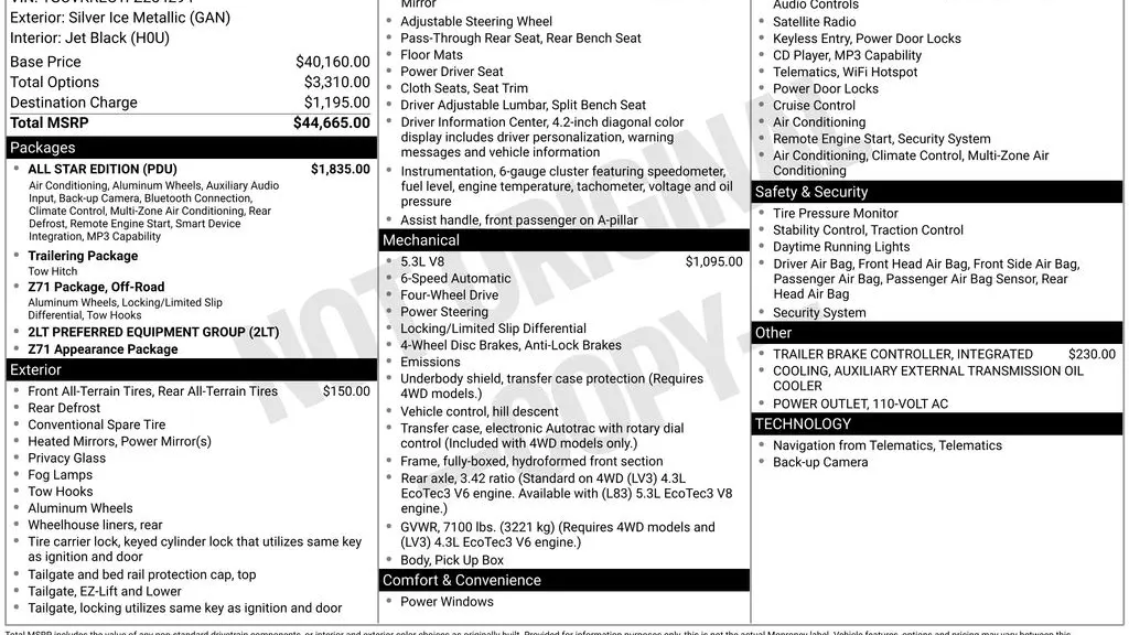 2015 Chevrolet Silverado 1500 LT