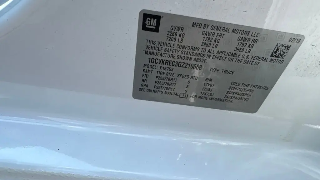 2016 Chevrolet Silverado 1500 LT