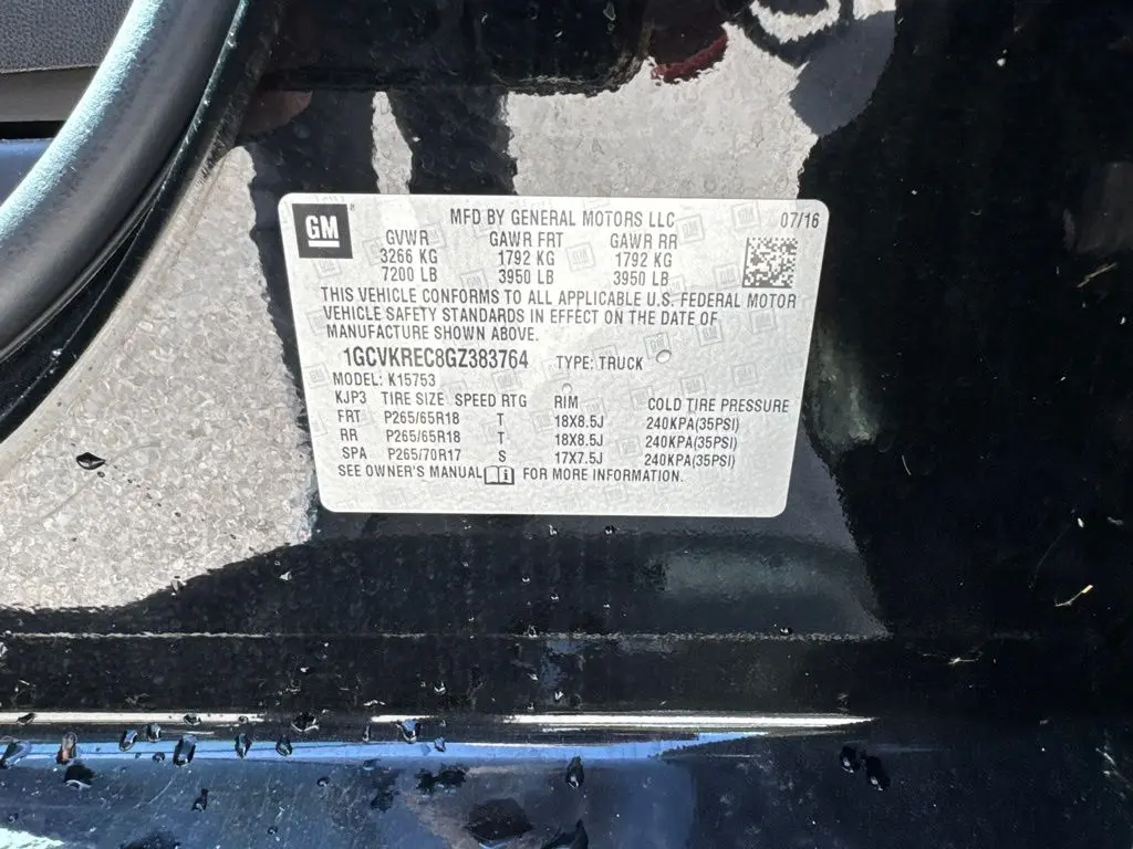 2016 Chevrolet Silverado - $14,497