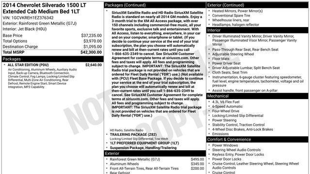 2014 Chevrolet Silverado 1500 LT