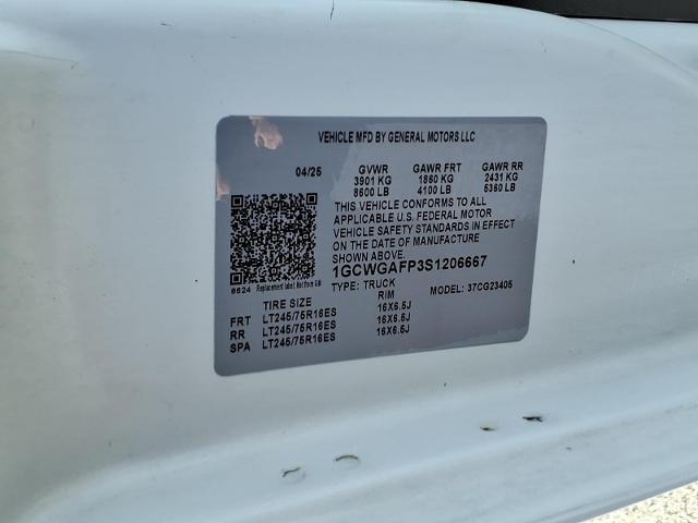 2025 Chevrolet Express - $36,997