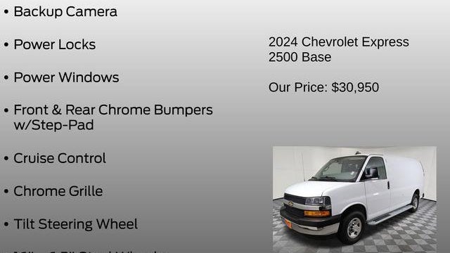 2024 Chevrolet Express 2500