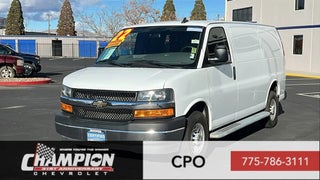 2022 Chevrolet Express with Summit White Exterior