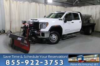 2022 GMC Sierra 3500HD CC with Summit White Exterior