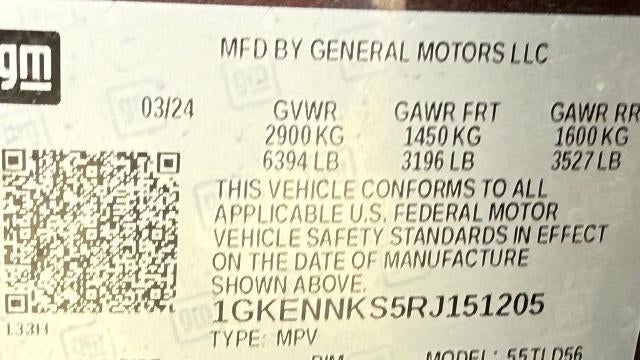 2024 GMC Acadia Elevation