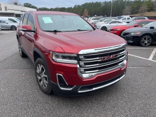 2020 GMC Acadia with Red Quartz Tintcoat Exterior