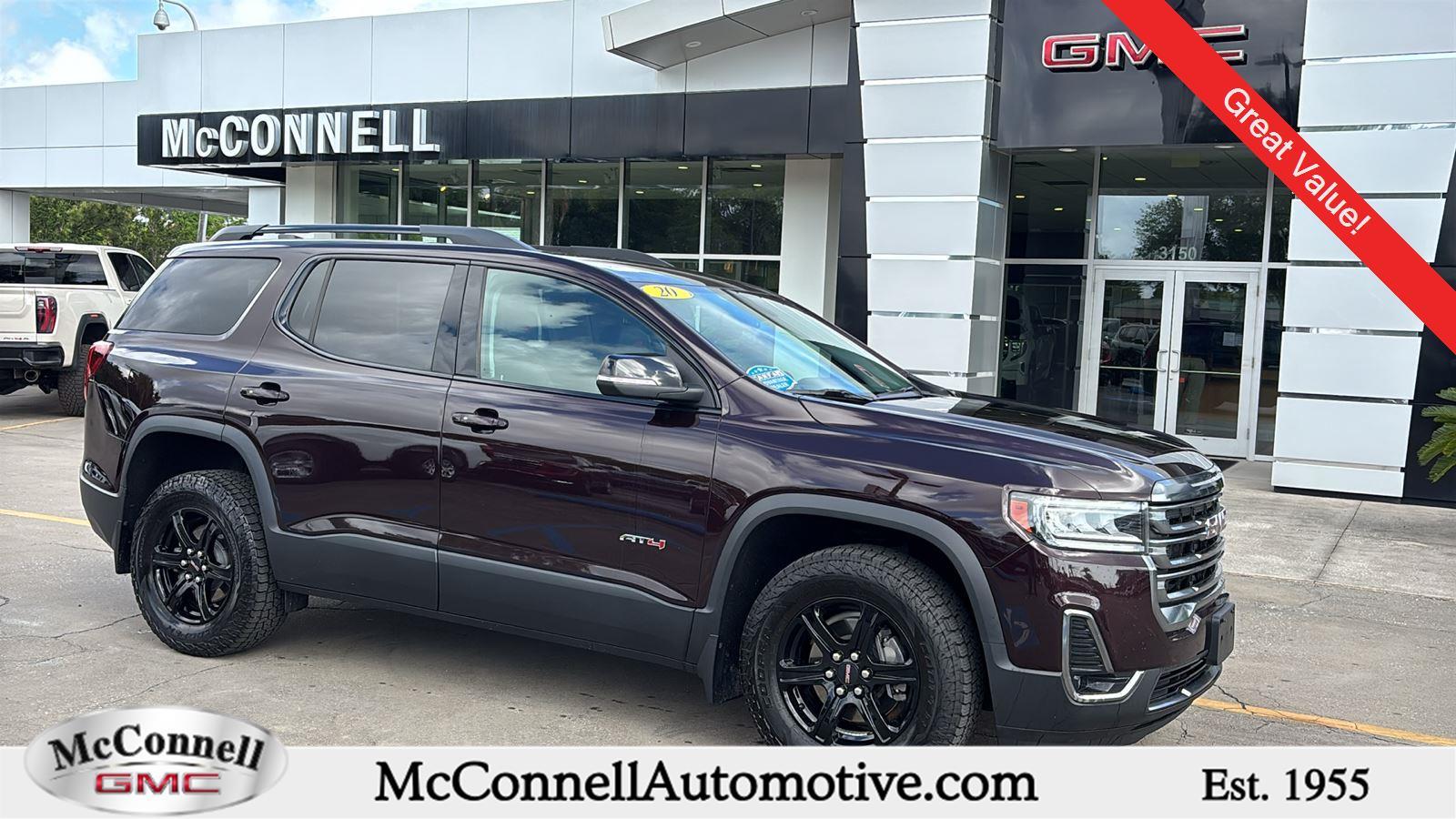 Preowned 2020 GMC Acadia AT4 for Sale