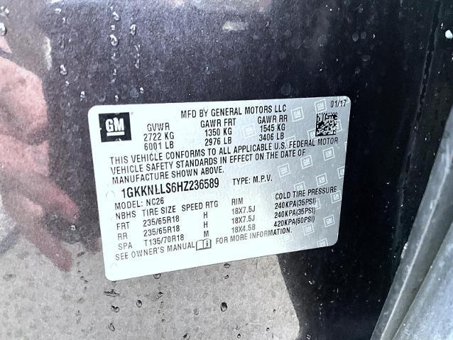 2017 GMC Acadia - $14,345