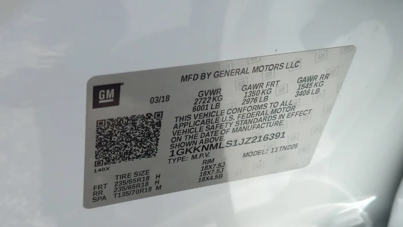 2018 GMC Acadia SLT-1