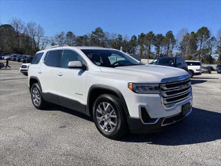 2021 GMC Acadia with White Frost Tricoat Exterior