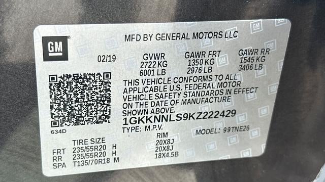 2019 GMC Acadia SLT-2