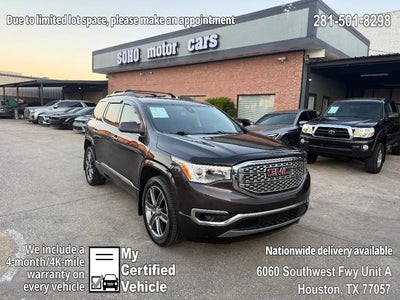 2019 GMC Acadia Denali 4DR SUV