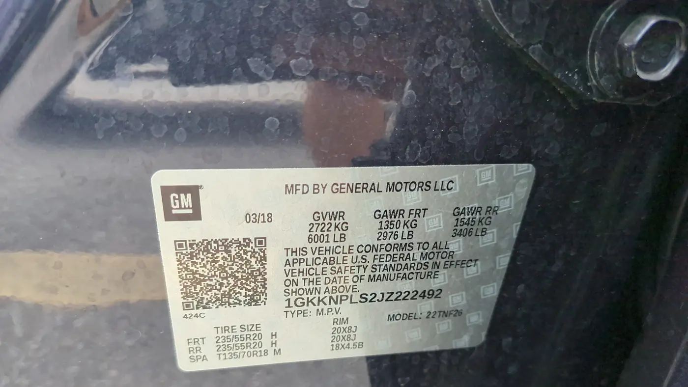 2018 GMC Acadia Denali