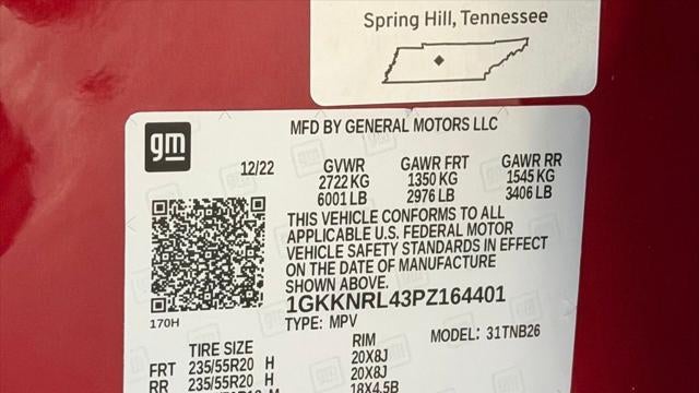 2023 GMC Acadia SLE