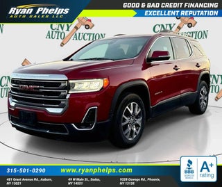 2020 GMC Acadia with Red Quartz Tintcoat Exterior