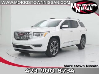 2019 GMC Acadia with White Frost Tricoat Exterior