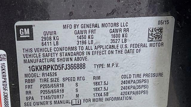2015 GMC Acadia SLE-2