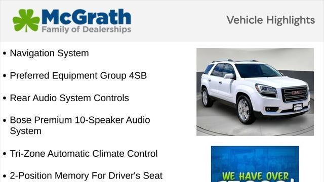 2017 GMC Acadia Base