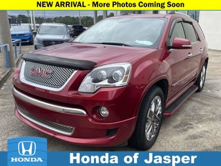 2012 GMC Acadia with Crystal Red Tintcoat Exterior
