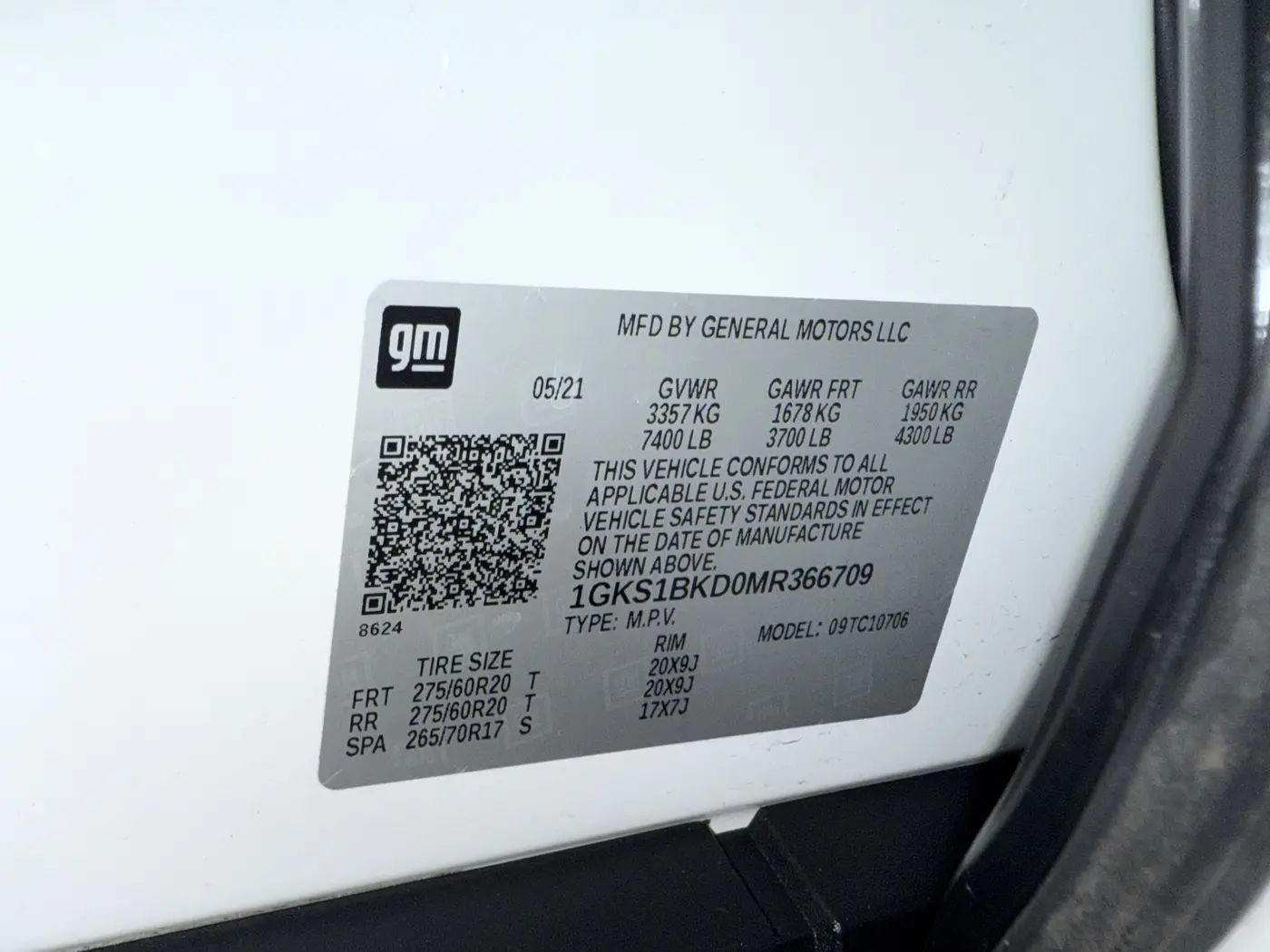 2021 GMC Yukon - $30,500