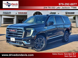 2025 GMC Yukon with Onyx Black Exterior