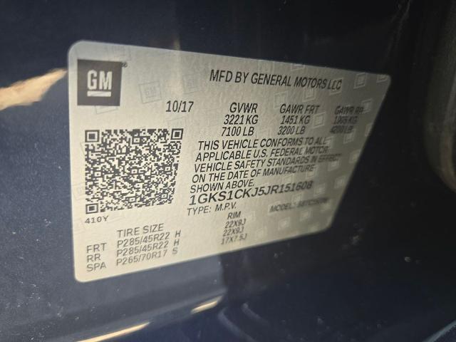 2018 GMC Yukon - $19,489