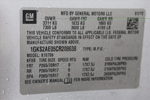 2012 GMC Yukon - $9,999