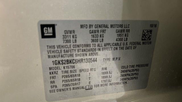 2017 GMC Yukon SLT