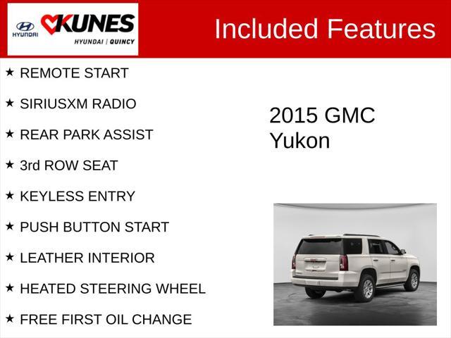 2015 GMC Yukon - $16,130