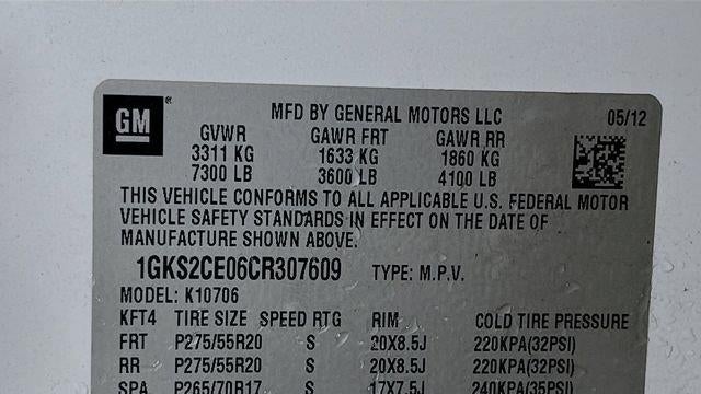 2012 GMC Yukon SLT