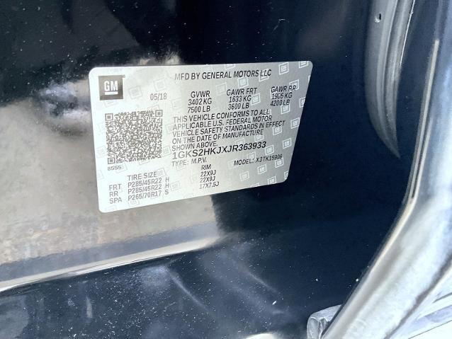 2018 GMC Yukon - $17,330