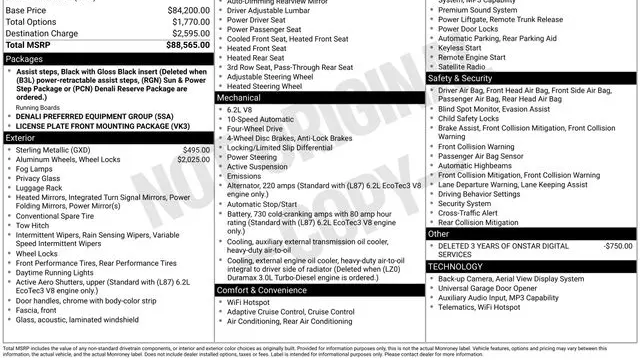 2025 GMC Yukon XL Denali
